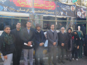 برپایی موکب استقبال از زائران و عاشقان سردار سپهبد حاج قاسم سلیمانی در پایتخت مقاومت