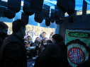 برپایی موکب استقبال از زائران و عاشقان سردار سپهبد حاج قاسم سلیمانی در پایتخت مقاومت