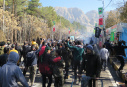 برپایی موکب استقبال از زائران و عاشقان سردار سپهبد حاج قاسم سلیمانی در پایتخت مقاومت