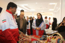اولین نمایشگاه دستاوردهای دانشجویان و اعضای داوطلب هلال احمر کرمان افتتاح شد