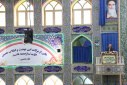 سخنرانی رییس دانشگاه جامع علمی کاربردی استان کرمان پیش از خطبه های نماز جمعه کرمان