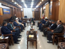 دیدار رییس دانشگاه جامع علمی کاربردی کشور با استاندار کرمان