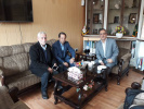 دیدار سرپرست دانشگاه جامع علمی کاربردی استان کرمان و رییس هیات موسس مرکز آموزش علمی کاربردی شهربابک با سرپرست معاونت هماهنگی، امور اقتصادی و توسعه منابع انسانی استانداری کرمان