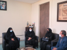 برگزاری جلسه هم اندیشی رئیس دانشگاه جامع علمی کاربردی استان کرمان با مدیرکل امور بانوان و خانواده استانداری کرمان