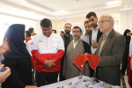 اولین نمایشگاه دستاوردهای دانشجویان و اعضای داوطلب هلال احمر کرمان افتتاح شد