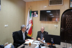 دیدار رئیس بسیج جامعه مهندسین استان با رئیس دانشگاه جامع علمی کاربردی استان کرمان