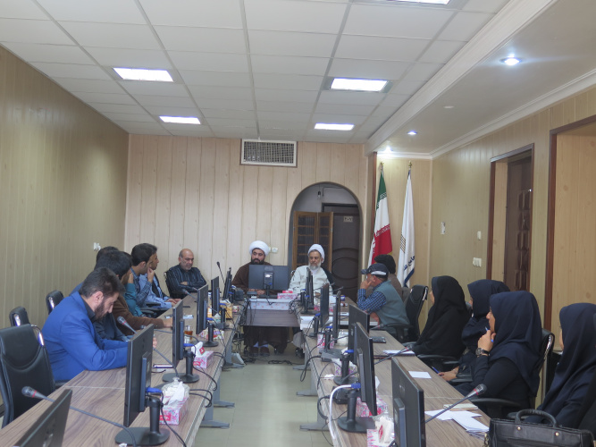دانشگاه جامع علمی کاربردی استان کرمان برگزاری جلسه حلقه صالحین بسیج